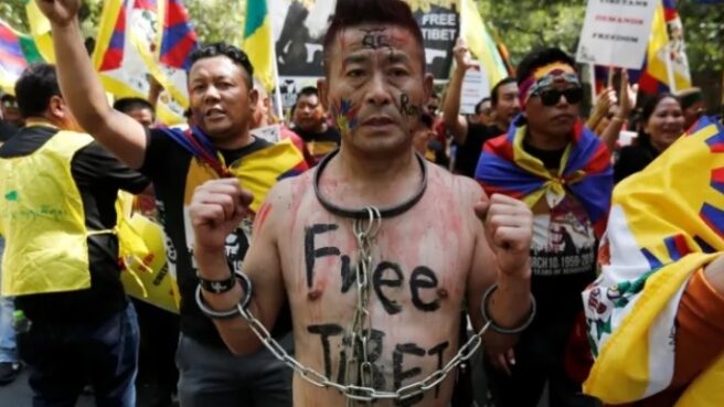Aksi Warga Tibet di G20
